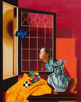 Color Code by Susanne Kuhn contemporary artwork painting