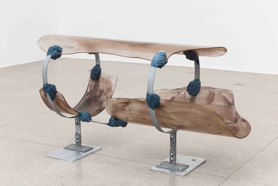 Dwindler_Prone_up by Nairy Baghramian contemporary artwork Sculpture