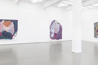 Contemporary art exhibition Portia Zvavahera Ndichasvika Rinhi Ndionekwe at Stevenson Cape Town South Africa