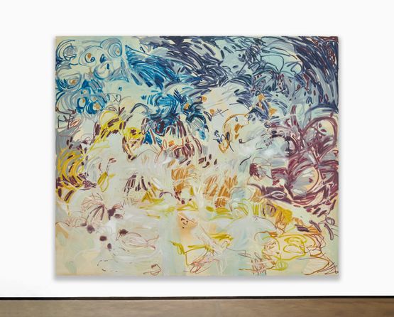 Himmelhoch In the sky by Janaina Tschape contemporary artwork Painting