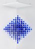 Continuel Mobile Losange bleu by Julio Le Parc contemporary artwork Sculpture