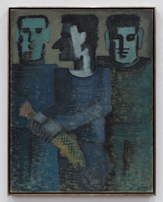 Gaspe Fishermen by Milton Avery contemporary artwork Painting