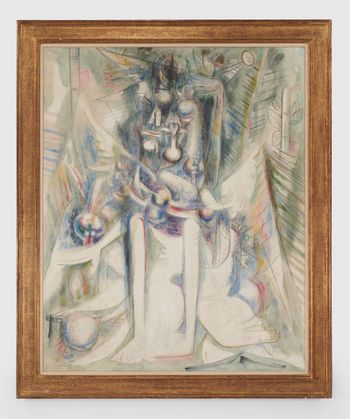 Hermes Trismegiste by Wifredo Lam contemporary artwork painting