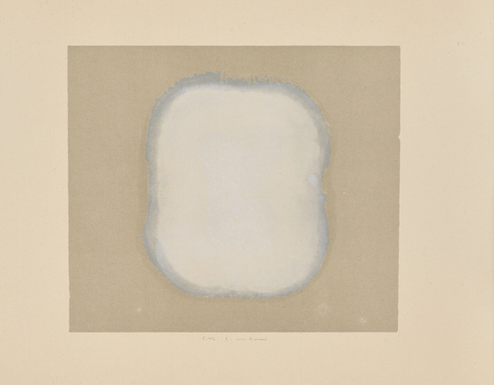 Untitled by Gotthard Graubner contemporary artwork Works on Paper