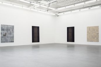 Contemporary art exhibition Ayan Farah Notes on Running Water at Almine Rech Brussels Belgium