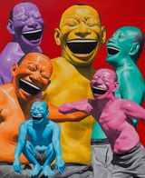 Luo by Yue Minjun contemporary artwork painting