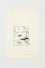 Didattica-tecnica e pratica Ali dItalia by Bruno Munari contemporary artwork works on paper drawing
