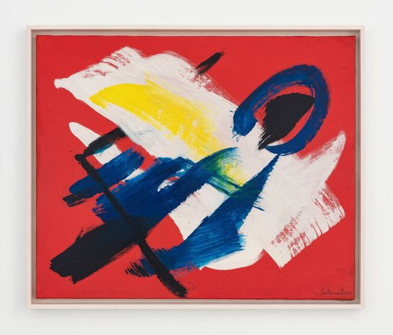 Opus 53 B by Gerard Schneider contemporary artwork Painting
