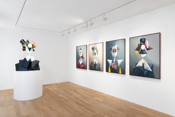 Contemporary art exhibition Jason Boyd Kinsella THE IMPERMANENT STATE OF BEING at Perrotin Paris Marais France