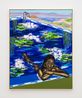 The Inez Pat Patterson Water Lily Pond by Zeh Palito contemporary artwork Painting