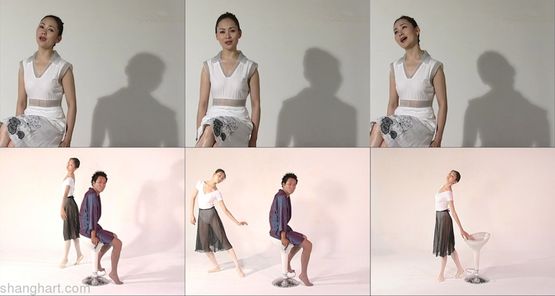 Distance Makes a Distance by Zhu Jia contemporary artwork Moving Image