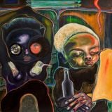 Brethren by Ndidi Emefiele contemporary artwork works on paper