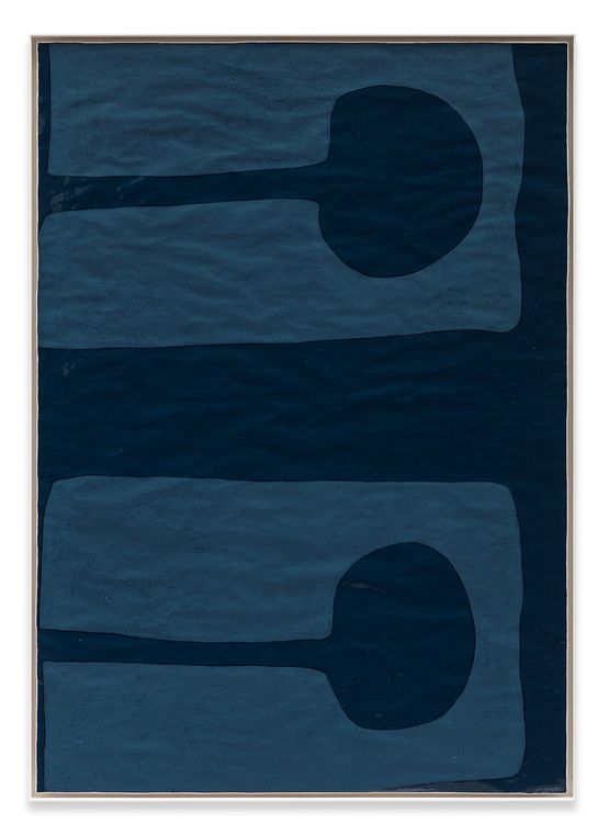 Life Jacket by Gary Hume contemporary artwork Works on Paper