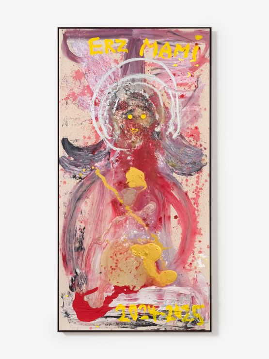 GESAMTKUNSTWERK BELLYMOTHERZ by Jonathan Meese contemporary artwork Painting
