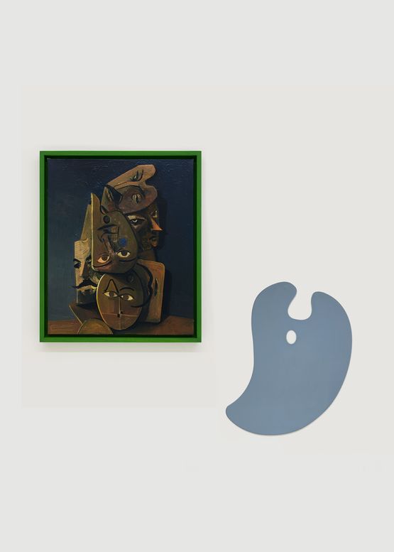 Salut Self-portraits  by Cai Zebin contemporary artwork Installation