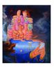 Post-Modern Chimpanzee The Thumbs Revolution by Uji Hahan Handoko Eko Saputro contemporary artwork Painting