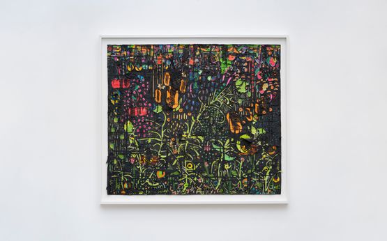 Leaf IV by Antonio Tarsis contemporary artwork Painting
