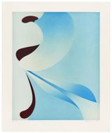 Rotated Skyline by Sarah Crowner contemporary artwork print