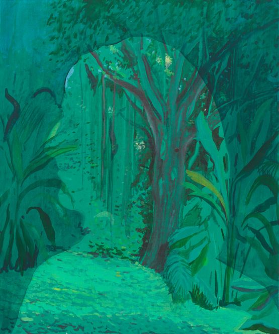 Antonino by Jules De Balincourt contemporary artwork Painting