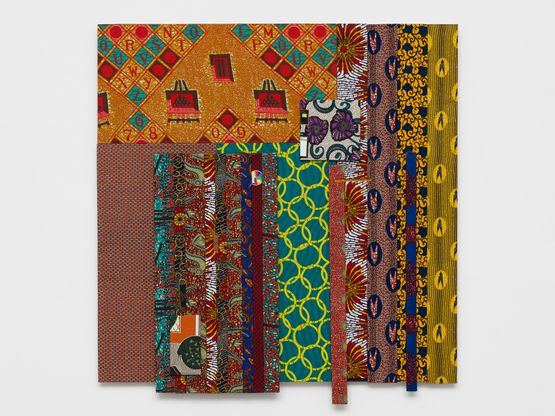 Opposite People by Ibrahim Mahama contemporary artwork Sculpture