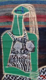 Poise  Presence by Alimi Adewale contemporary artwork mixed media
