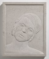 A Marat Iami du peuple with Neil Talbot by Ian Hamilton Finlay contemporary artwork sculpture