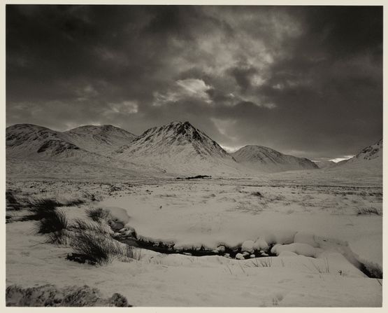 Glen Coe Under Snow Scotland by Don Mccullin contemporary artwork Photography