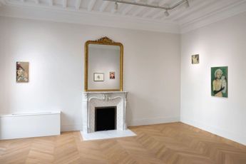 Contemporary art exhibition Sarah Buckner Chambre De La Vie Parallele at Esther Schipper Paris France
