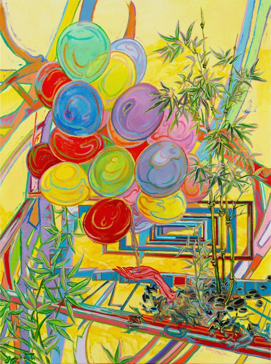 Authenticity by You Jin contemporary artwork Painting