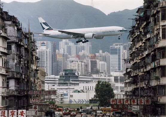 Touch Down Over To Kwa Wan Hong Kong by Birdy Chu contemporary artwork Photography