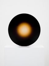 Untitled parabolic lens by Fred Eversley contemporary artwork sculpture