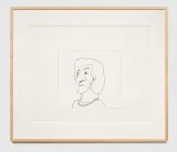 Portrait of M by Saul Steinberg contemporary artwork print
