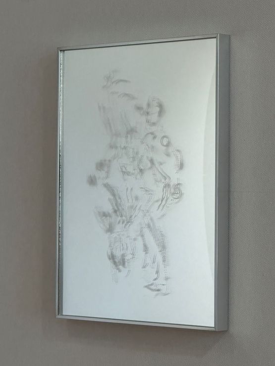 Rehearsed Mirrored Supporting 1 by Isaac Chong Wai contemporary artwork Sculpture