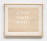 A BLVD. CALLED SUNSET by Tammi Campbell contemporary artwork works on paper