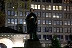 Abraham Lincoln War Veteran Projection by Krzysztof Wodiczko contemporary artwork Installation