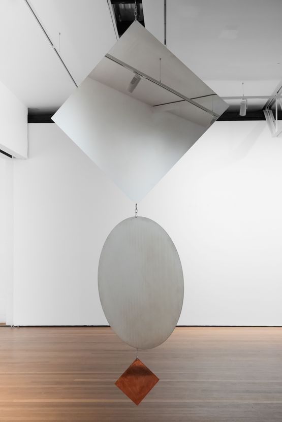 Flat Square Circle Sculpture by Mikala Dwyer contemporary artwork Sculpture