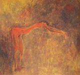 Resignation by Wang Pan- Youn contemporary artwork works on paper