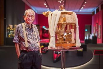 Contemporary art exhibition Teo Eng Seng Were Happy. Are You Happy at National Gallery Singapore