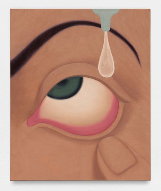 Eyedrops by Henni Alftan contemporary artwork Painting