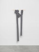 discrepancies with W.W. 2 by Leonor Antunes contemporary artwork mixed media textile