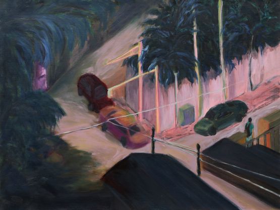Pengcheng Corner III by Anna Ngan Leong Cheung contemporary artwork Painting