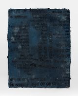 Blue Notes X by Bhasha Chakrabarti contemporary artwork painting