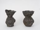 Two vases. Fist by Andrew Lord contemporary artwork Sculpture