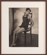 Young man on chair by Lionel Wendt contemporary artwork photography