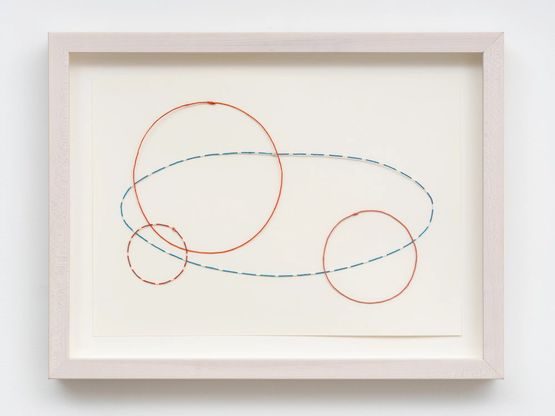 Equator Drawing 2 by Nina Katchadourian contemporary artwork Works on Paper