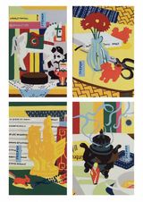 Eastern Objects by Michal Korman contemporary artwork painting