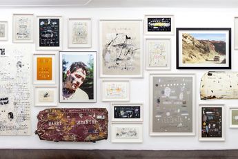 Contemporary art exhibition Felix Curto Western Stories at OMR Mexico City