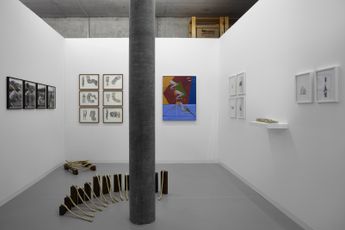 Contemporary art exhibition Liste Basel at Green Art Gallery Dubai United Arab Emirates