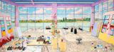 Damien Hirsts Studio Thames Wharf by Damian Elwes contemporary artwork painting