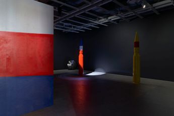 Contemporary art exhibition Coumba Samba Coumba Samba Stars and Stripes at Whitney Museum of American Art New York United States